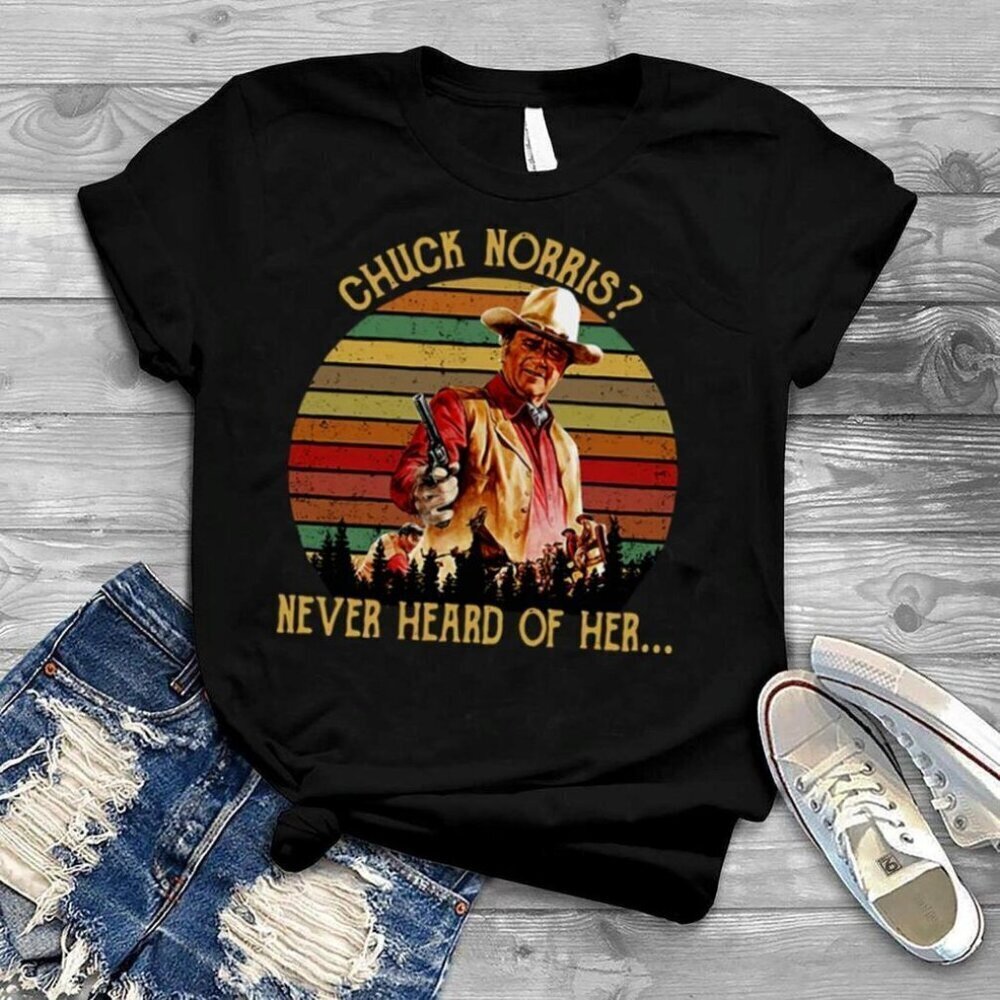 Chuck Norris Funny Meme Retro Fan Gift Graphic Martial Arts T-shirt .